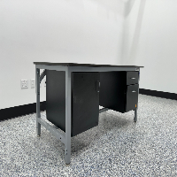 5' FORMASPACE Black Lab Table w/ Storage image 1